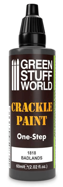 Green Stuff World Acrylic Crackle Paint - BADLANDS 60ml - Hobbytech Toys