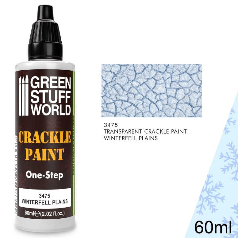 Green Stuff World Acrylic Crackle Paint - WINTERFELL PLAINS 60ml - Hobbytech Toys
