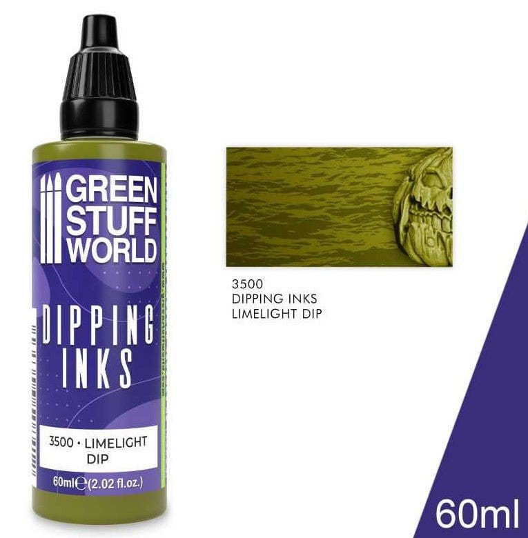 Green Stuff World Dipping ink 60 ml - LIMELIGHT DIP - Hobbytech Toys