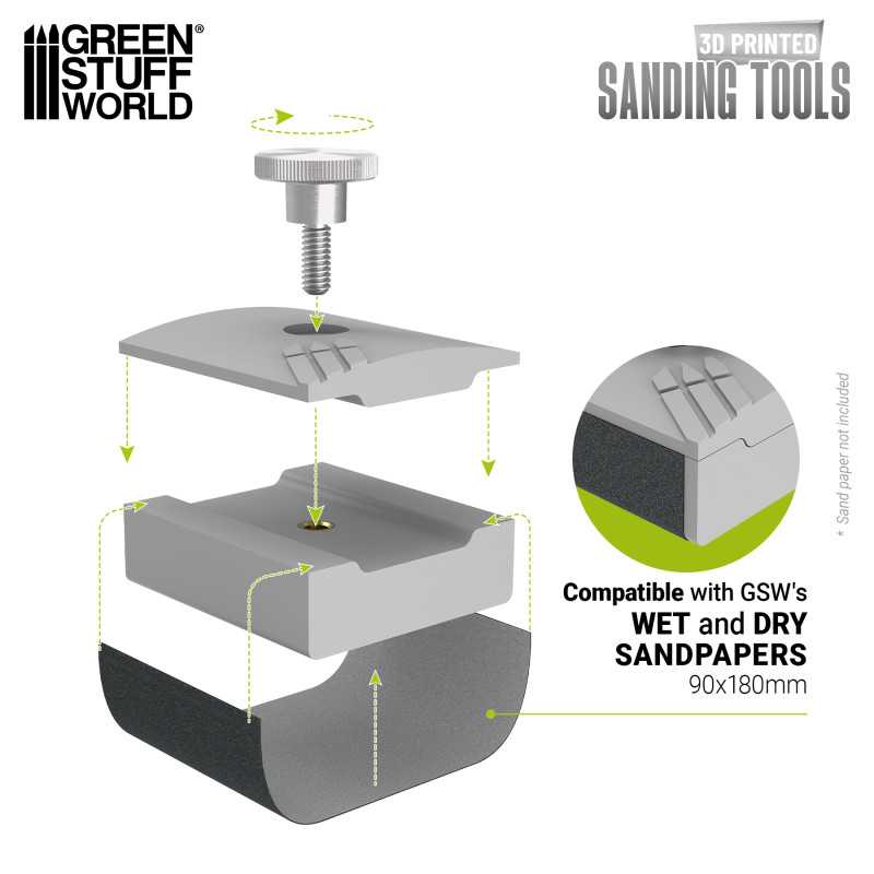 Green stuff World Flat Sanding Block 45 mm wide