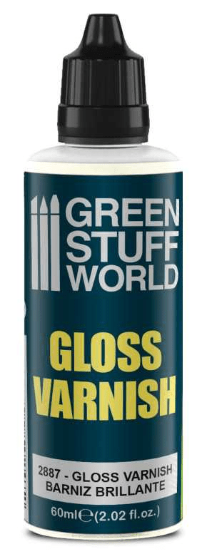 Green Stuff World GLOSS VARNISH 60ml - Hobbytech Toys