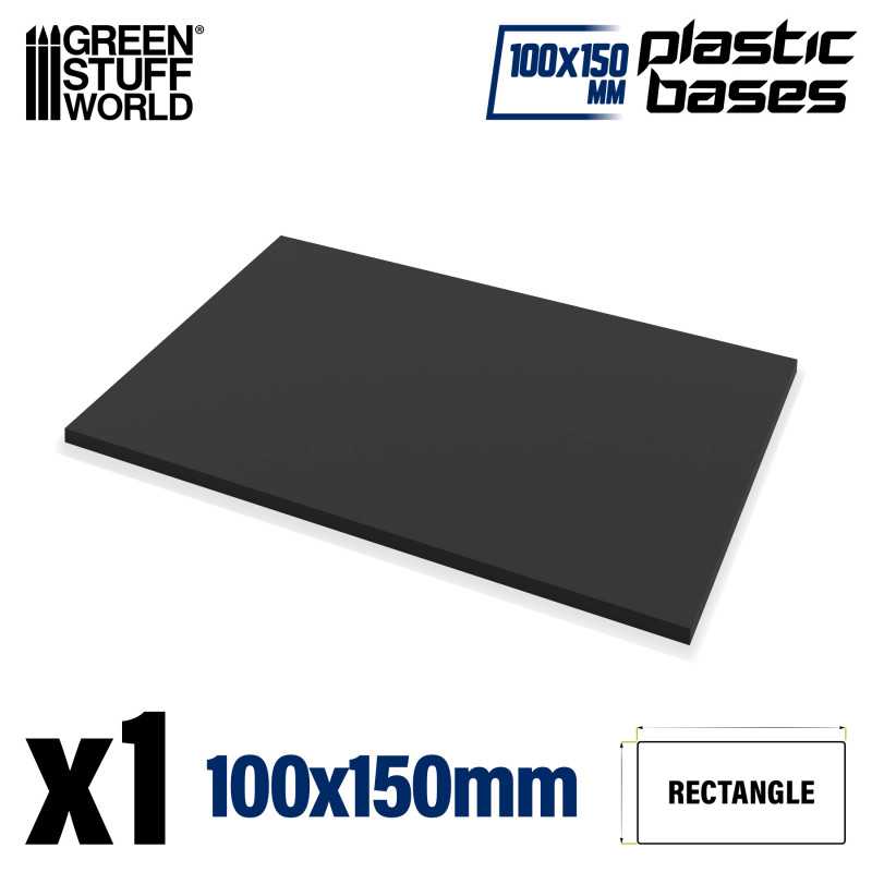 Green Stuff World Rectangular Base - 100x150mm (1pcs) - Hobbytech Toys