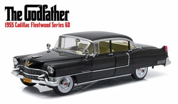 Greenlight 1/18 The Godfather 1955 Cadillac Fleetwood Series 60 Special Diecast Model