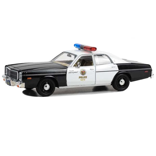 Greenlight 1/24 The Terminator (1984) 1977 Plymouth Fury Metropolitan Police Movie Diecast Model