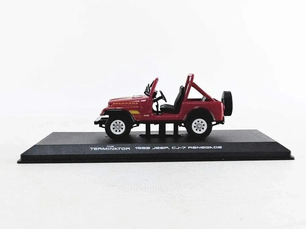 Greenlight 1/43 The Terminator (1984) Sarah Connor's 1983 Jeep CJ - 7 Renegade (Movie) - Hobbytech Toys