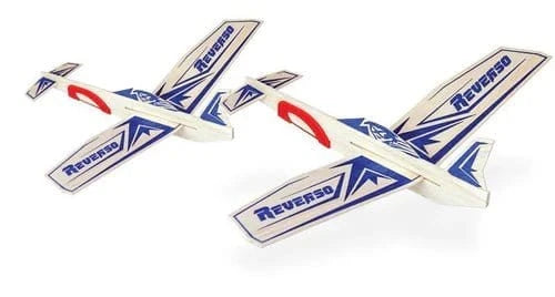 Guillows Reverso Twin Pack Balsa Glider - Hobbytech Toys