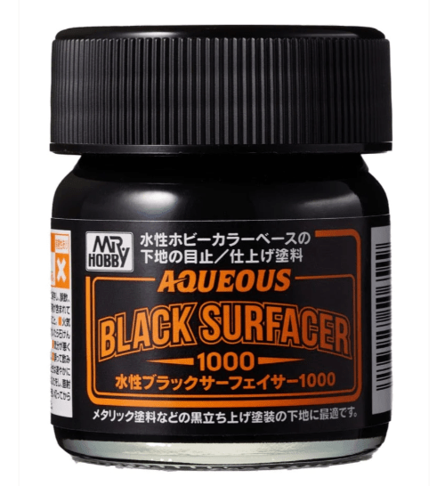 Gunze F03 Aqueous Black Surfacer 1000 - Hobbytech Toys