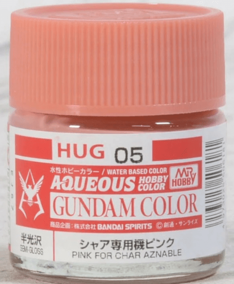 Gunze HUG05 Aqueous Gundam Pink Char Aznable - Hobbytech Toys