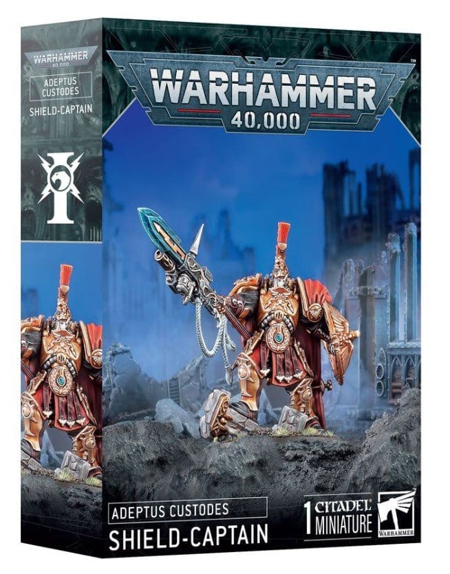 GW 01 - 21 Warhammer 40000 Adeptus Custodes Shield Captain - Hobbytech Toys