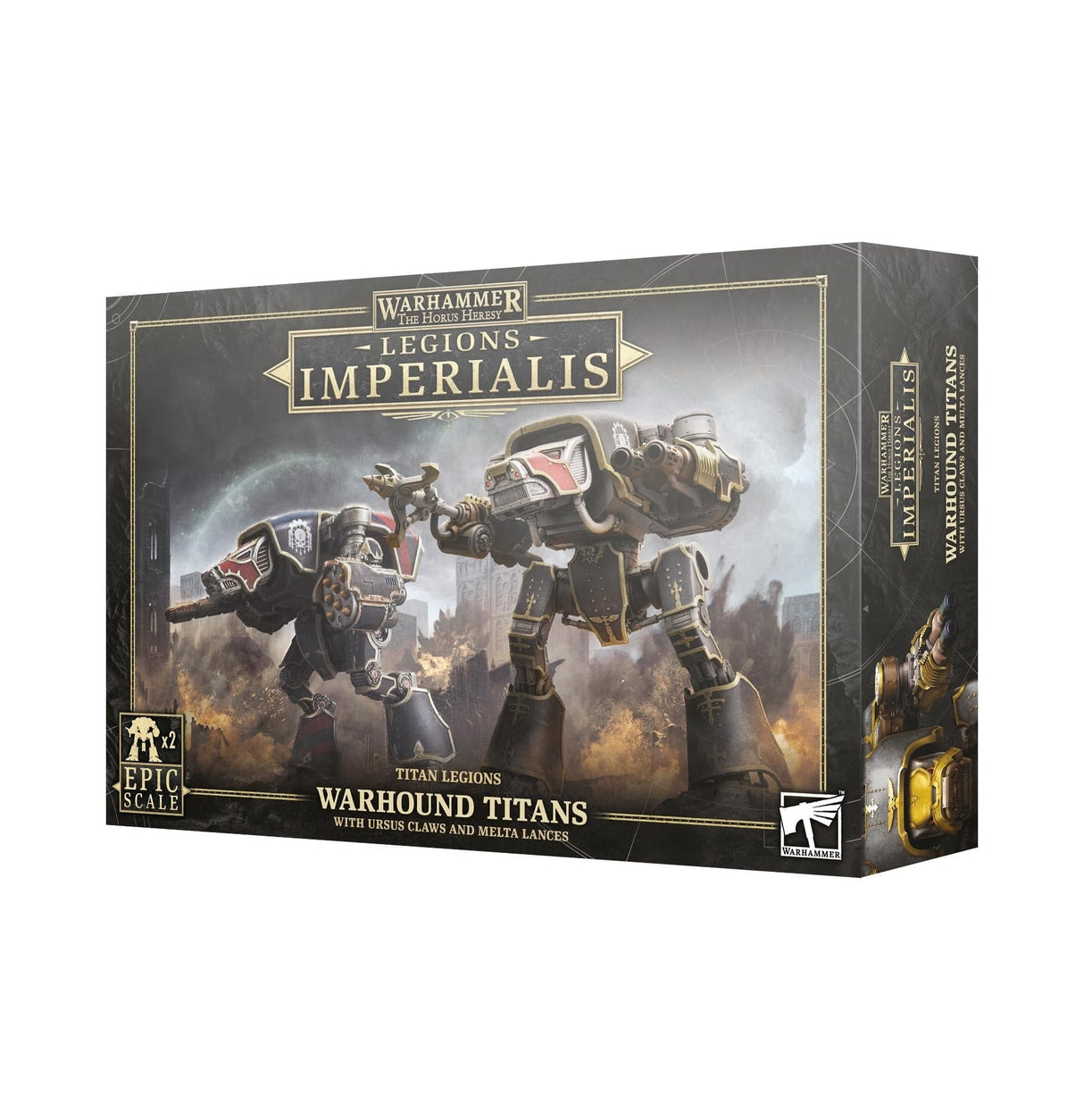 GW 03 - 45 Legion Imperialis Warhaound Titans with Ursus Claws - Hobbytech Toys