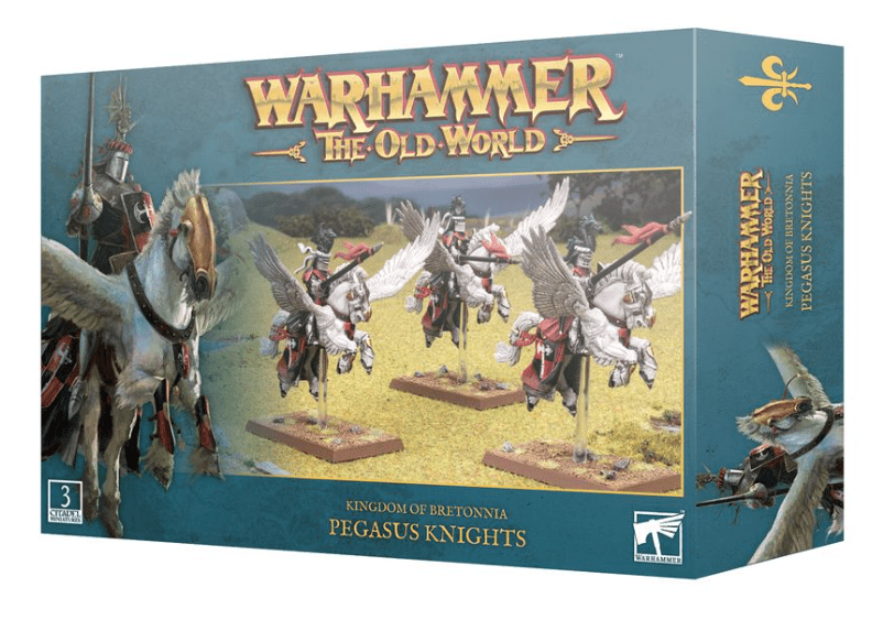 GW 06 - 09 Warhammer Old World: Kingdom of Bretonnia Pegasus Knights - Hobbytech Toys