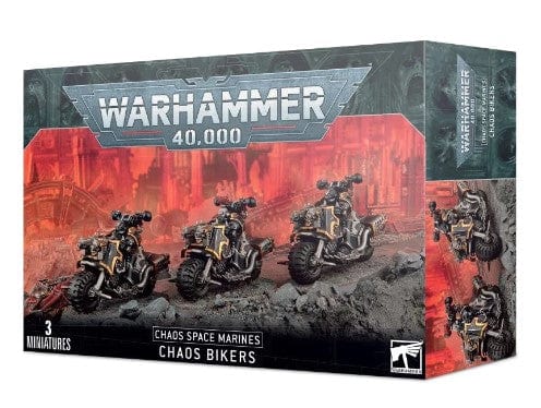 GW 43-08 Chaos Space Marines: Chaos Bikers - Hobbytech Toys