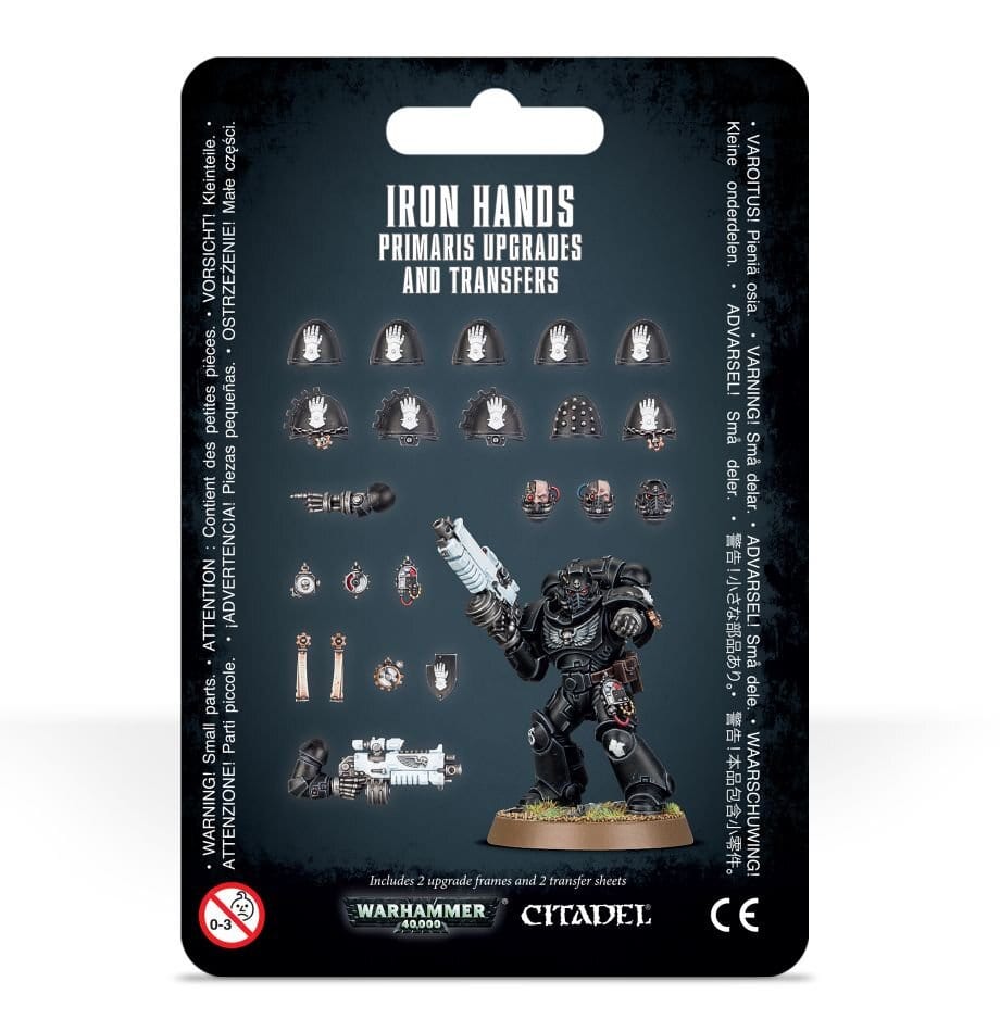 GW 55-09 Iron Hands Primaris Upgrades & Transfers - Hobbytech Toys