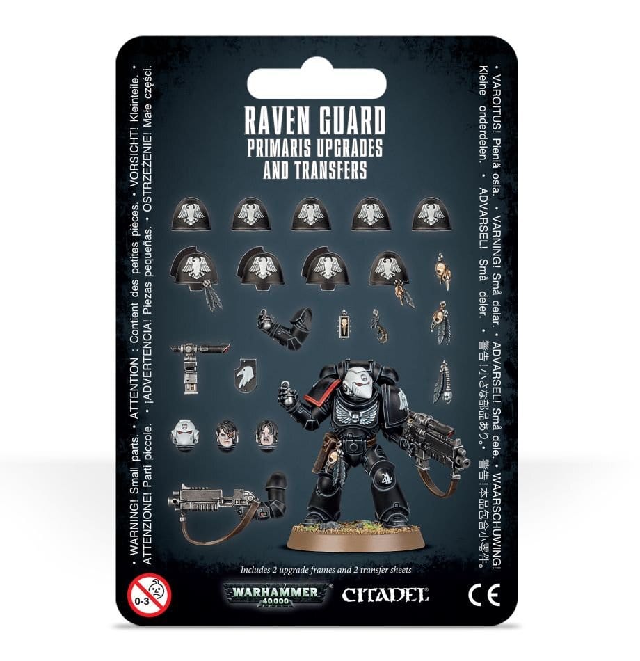 GW 55-13 Raven Guard Primaris Upgrades & Transfers - Hobbytech Toys