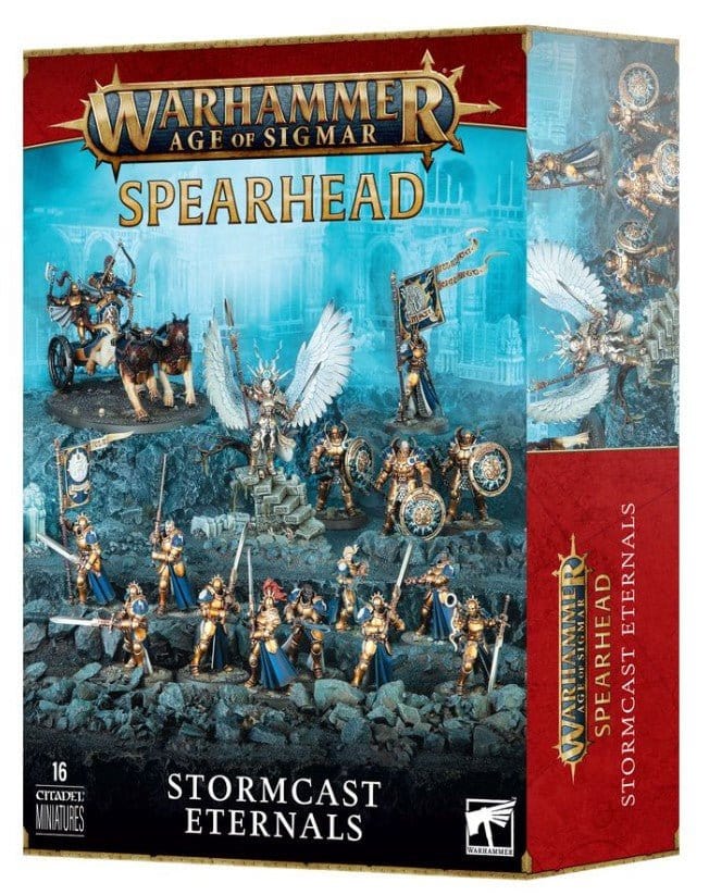 GW 70 - 21 Warhammer Age of Sigmar: Spearhead, Stormcast Eternals - Hobbytech Toys
