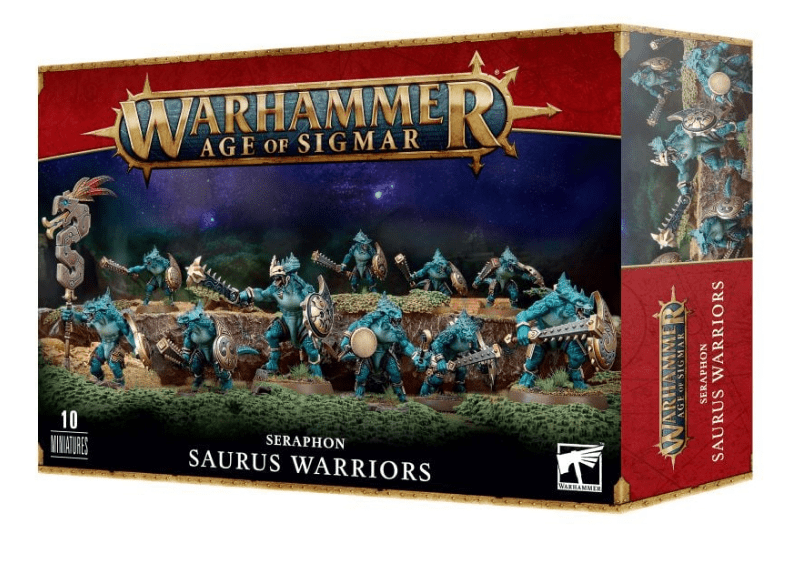 GW 88 - 06 Seraphon Saurus Warriors - Hobbytech Toys