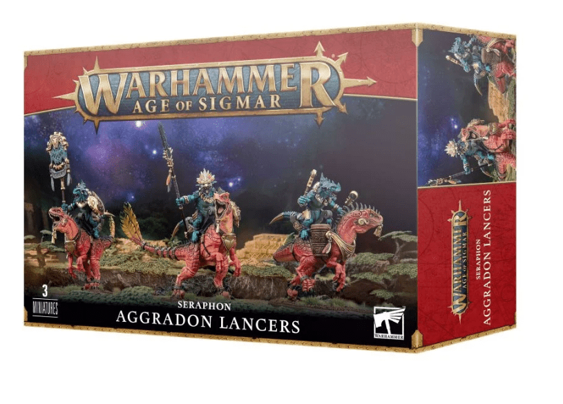 GW 88 - 18 Seraphon Aggradon Lancers - Hobbytech Toys