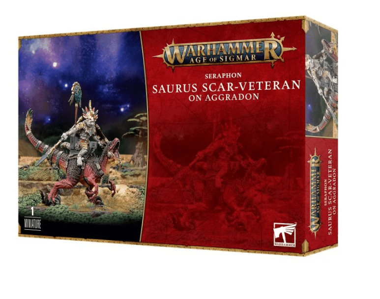 GW 88 - 24 Seraphon Saurus Scar - Veteran - Hobbytech Toys