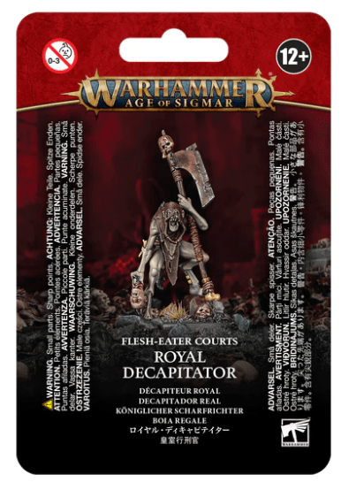 GW 91 - 69 Warhammer Age of Sigmar, Flesh - Eater Courts, Royal Decapitator - Hobbytech Toys