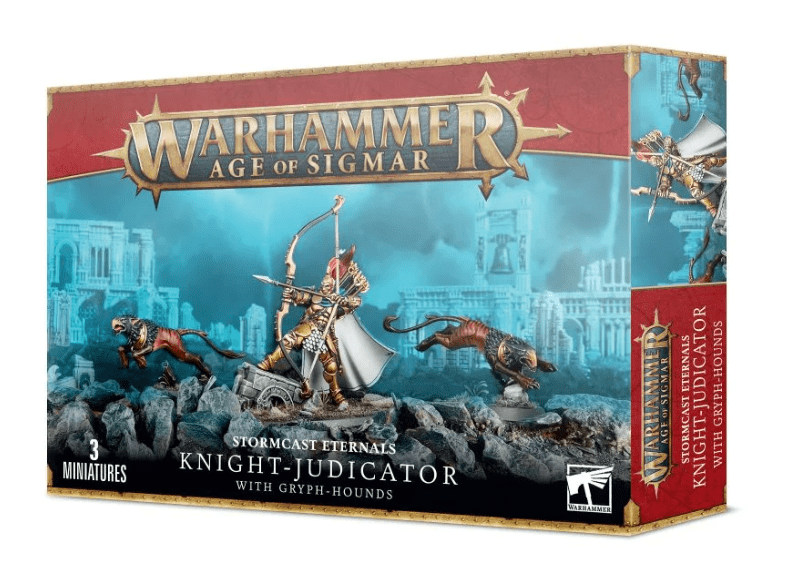 GW 96-49 Stormcast Eternals Knight-Judicator with Gryph-Hounds Games Workshop GAMES WORKSHOP