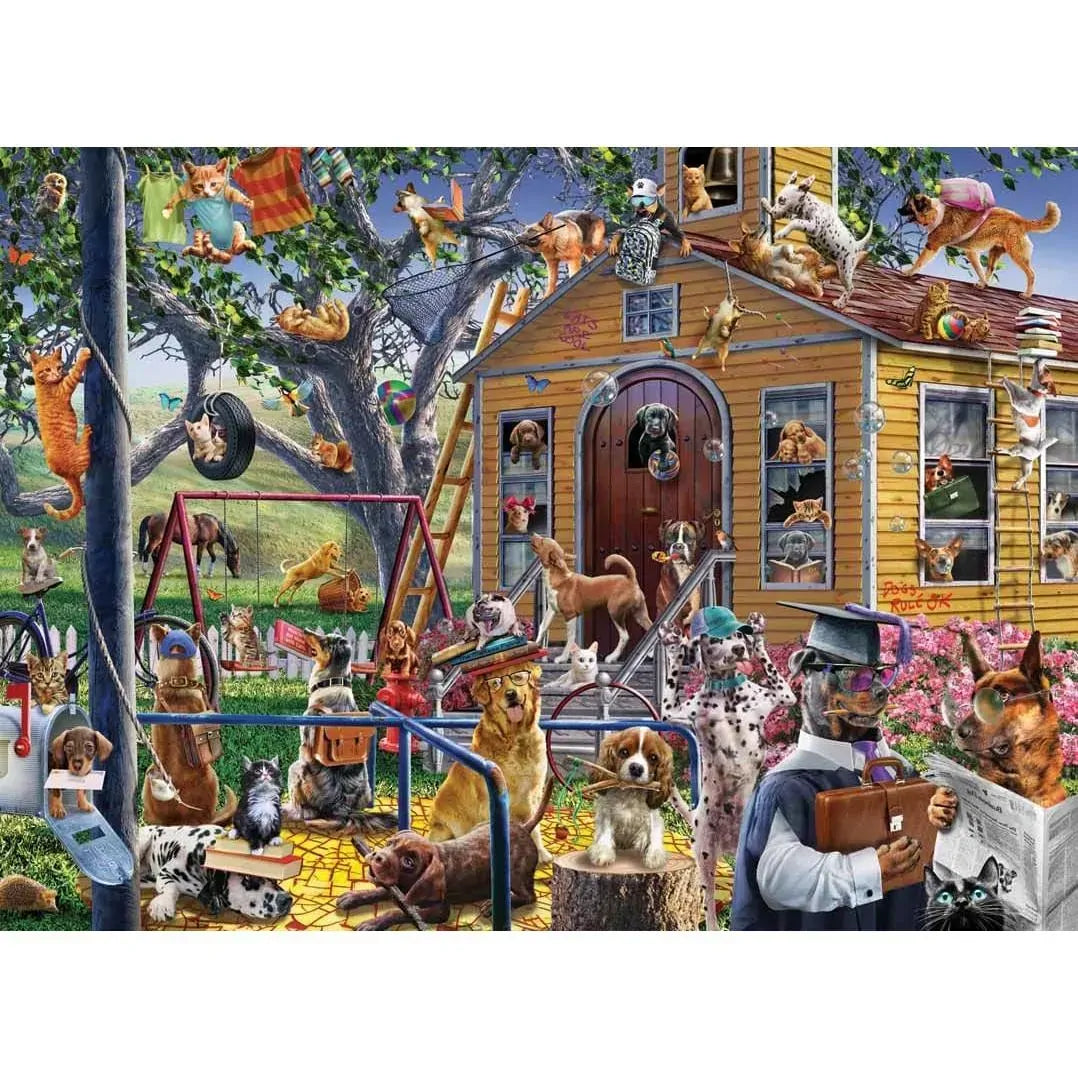 Harlington 1000pc Puzzle - Naughty Dogs