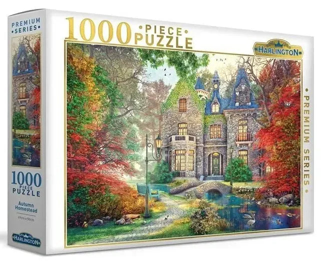 Harlington Premium 1000pc Puzzle - Autumn Homestead