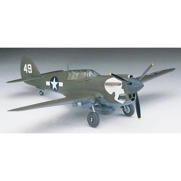 Hasegawa 1/72 P40N Warhawk Plastic Model Kit - Australian Decals