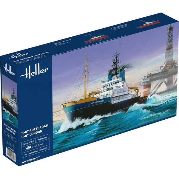 Heller 1/200 Smit Rotterdam/ Smit London Plastic Model Kit