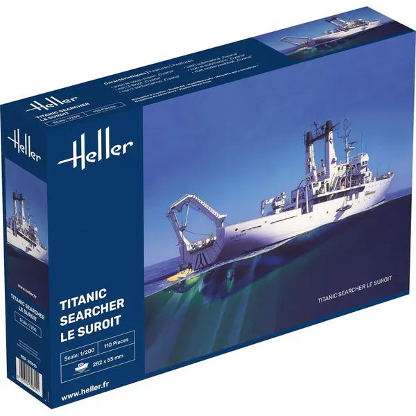 Heller 1/200 Titanic Searcher Le Suroit Plastic Model Kit