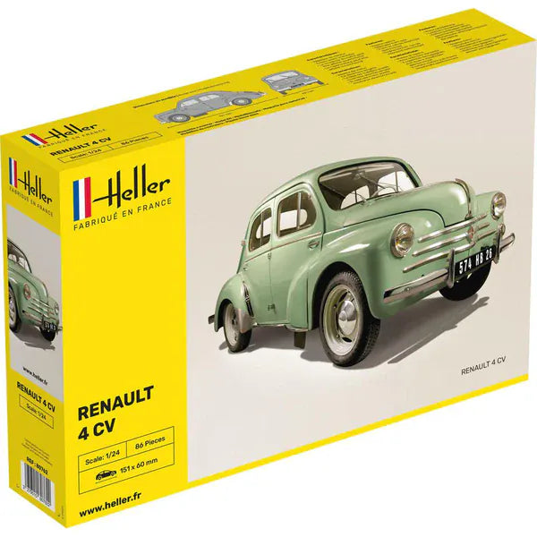 Heller 1/24 Renault 4 CV Plastic Model Kit