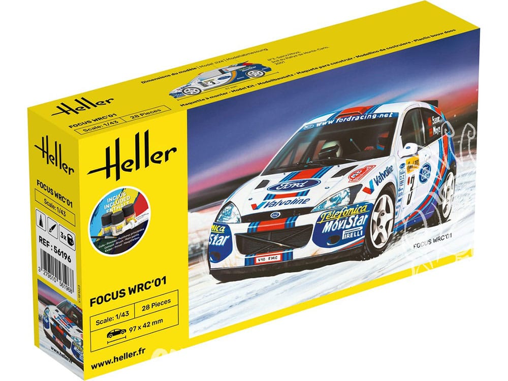 Heller HLL56196 Ford Focus WRC '01 1/43