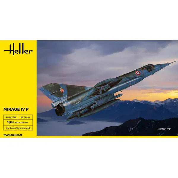 Heller 1/48 Mirage IV P Plastic Model Kit