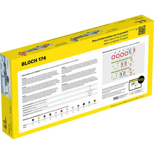 Heller 1/72 Bloch 174 Plastic Model Kit