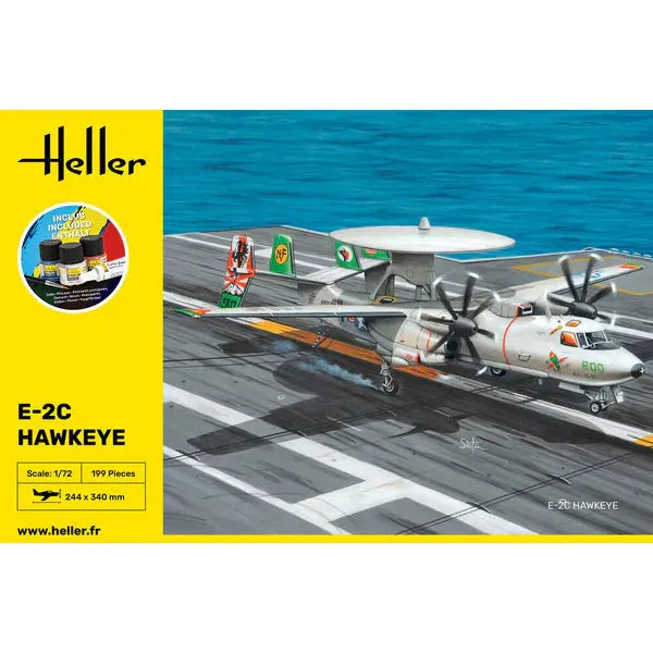 Heller 1/72 E-2C Hawkeye Plastic Model Kit