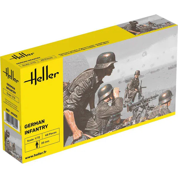 Heller 1/72 German Infantry Plastic Model Kit
