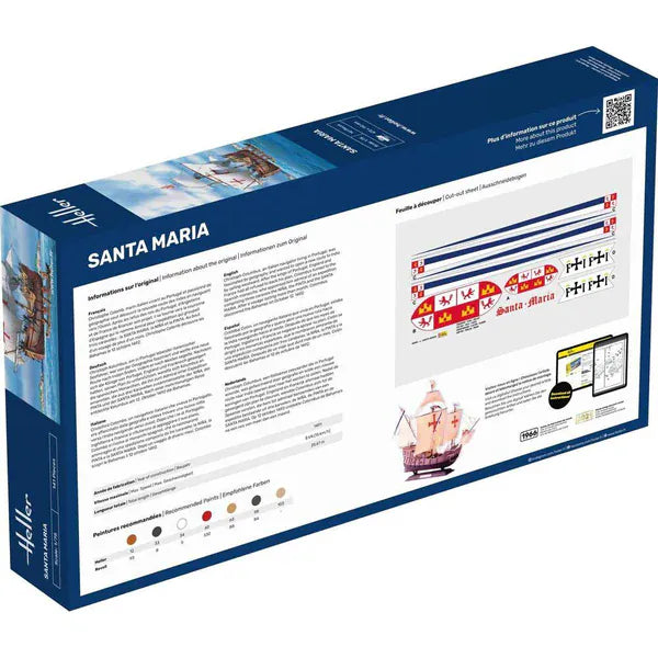Heller 1/75 Santa Maria Plastic Model Kit