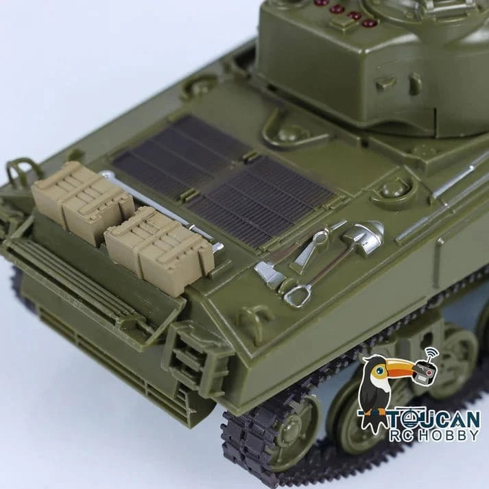 Heng Long 1/30 US Sherman M4A3 RC Battle Tank RTR - Hobbytech Toys