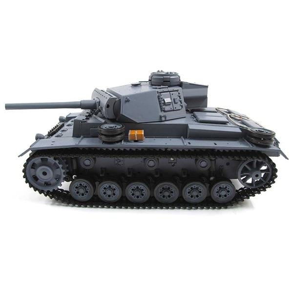Henglong 1/16 German Panzer III Type 1 Tank RTR 7.0 Version - Hobbytech Toys