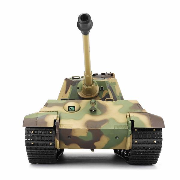 Henglong 1/16 King Tiger R/C Tank RTR + Smoke/Sound - Hobbytech Toys
