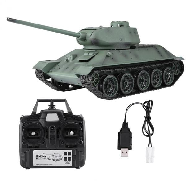 Henglong 1/16 T-34 RC Tank RTR (V7.0) - Hobbytech Toys