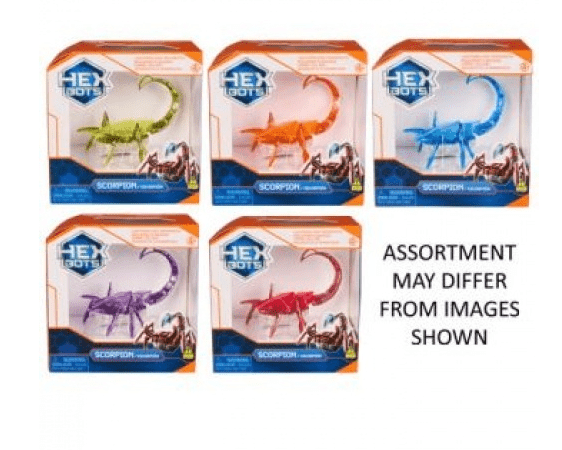 Hex Bots Scorpion Assorted (1pc) - Hobbytech Toys
