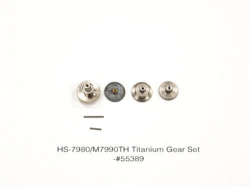 Hitec Titanium Gear Set HRC55389 for HS-7980 Series