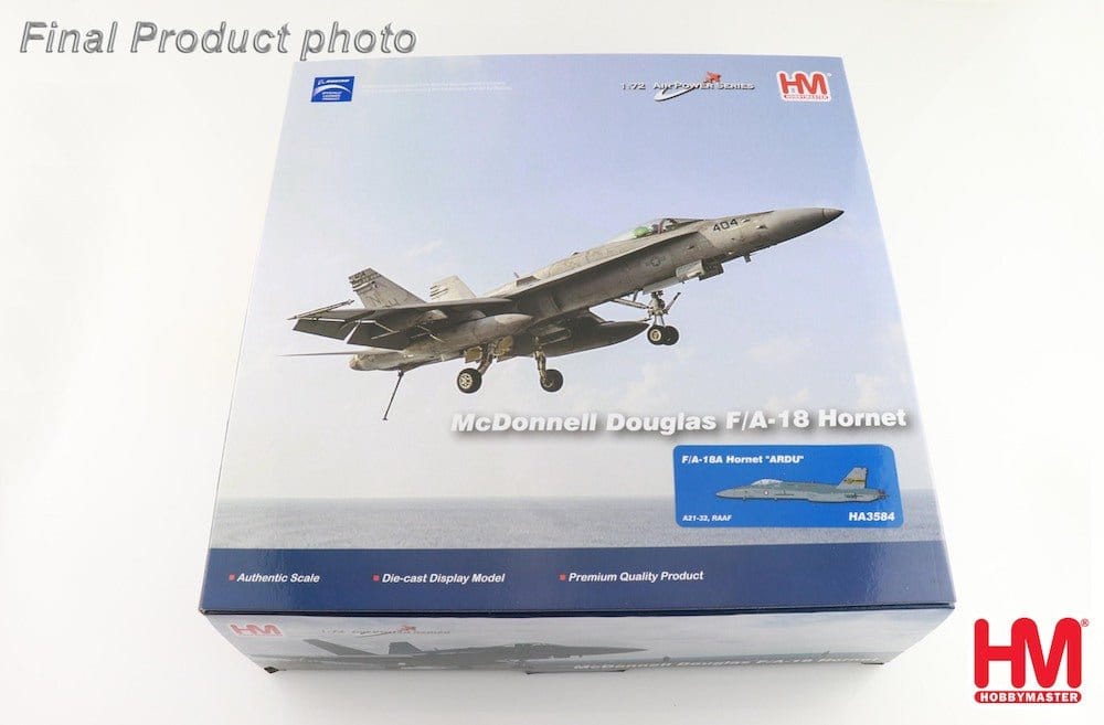 Hobby Master /72 F/A - 18A Hornet ARDU A21 - 32 RAAF Diecast Model - Hobbytech Toys