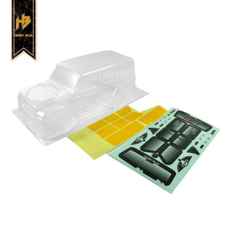 Hobby Plus 240122 KRATOS Body (Clear Lexan)**