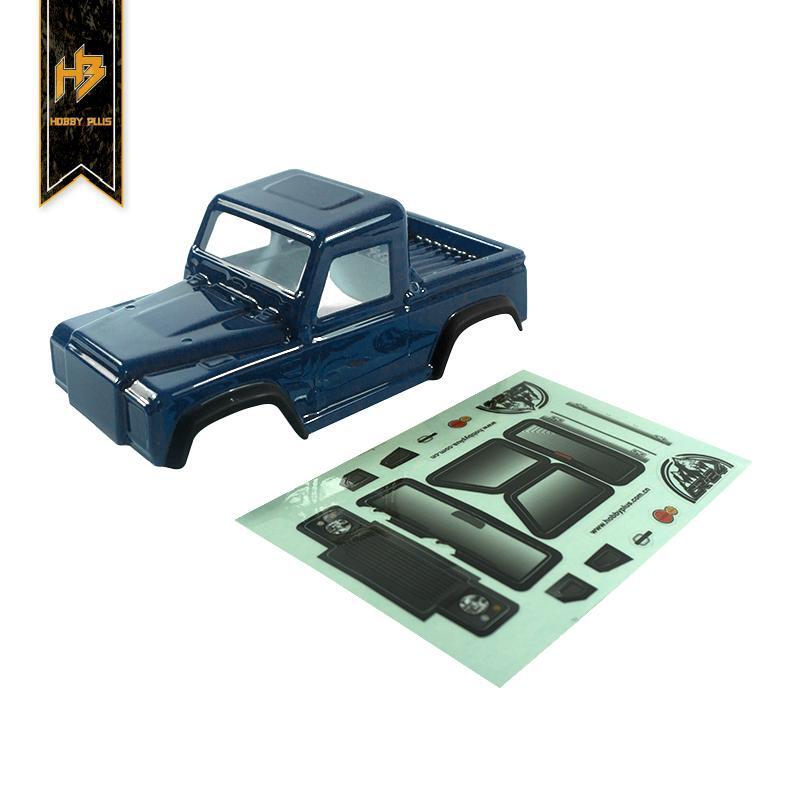 Hobby Plus 240130 Defender Lexan Body Painted Blue**