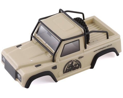 Hobby Plus 240136 Defender Lexan Body + Roll Cage (Mustard)**