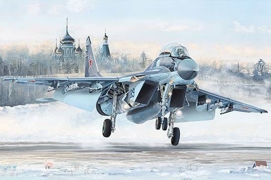HobbyBoss 81786 1/48 Russian MiG - 29K Plastic Model Kit - Hobbytech Toys