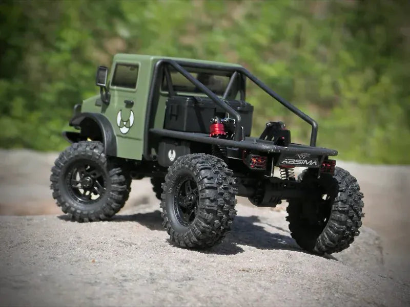 HobbyPlus 1/18 CR-18P V3 T-Hunter Brushless RC Crawler - Matte Green