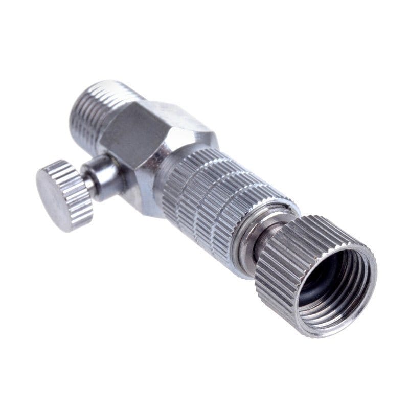 Hobbytech 1/8" Airbrush Quick Release Adaptor With Fine Pressure Valve (Quick Connect) - Hobbytech Toys