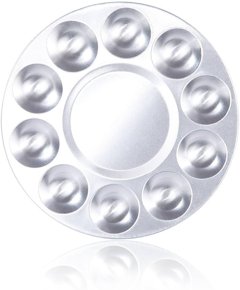 Hobbytech 10 Well Aluminium Paint Palette - Hobbytech Toys